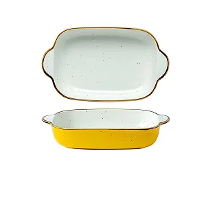 Форма для запікання Керамічна Велика Прямокутна (B) - Фото 1