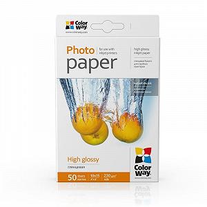 Фотобума CW блискуча 230г/м2 10х15см 50л PG2300504R synthetic.ua - Фото 1