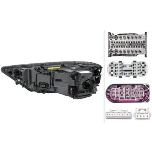 Фара HELLA 1EX 012 865-521 для AUDI, правая, фото №2 Фара HELLA 1EX 012 865-521 для AUDI, правая, фото №2