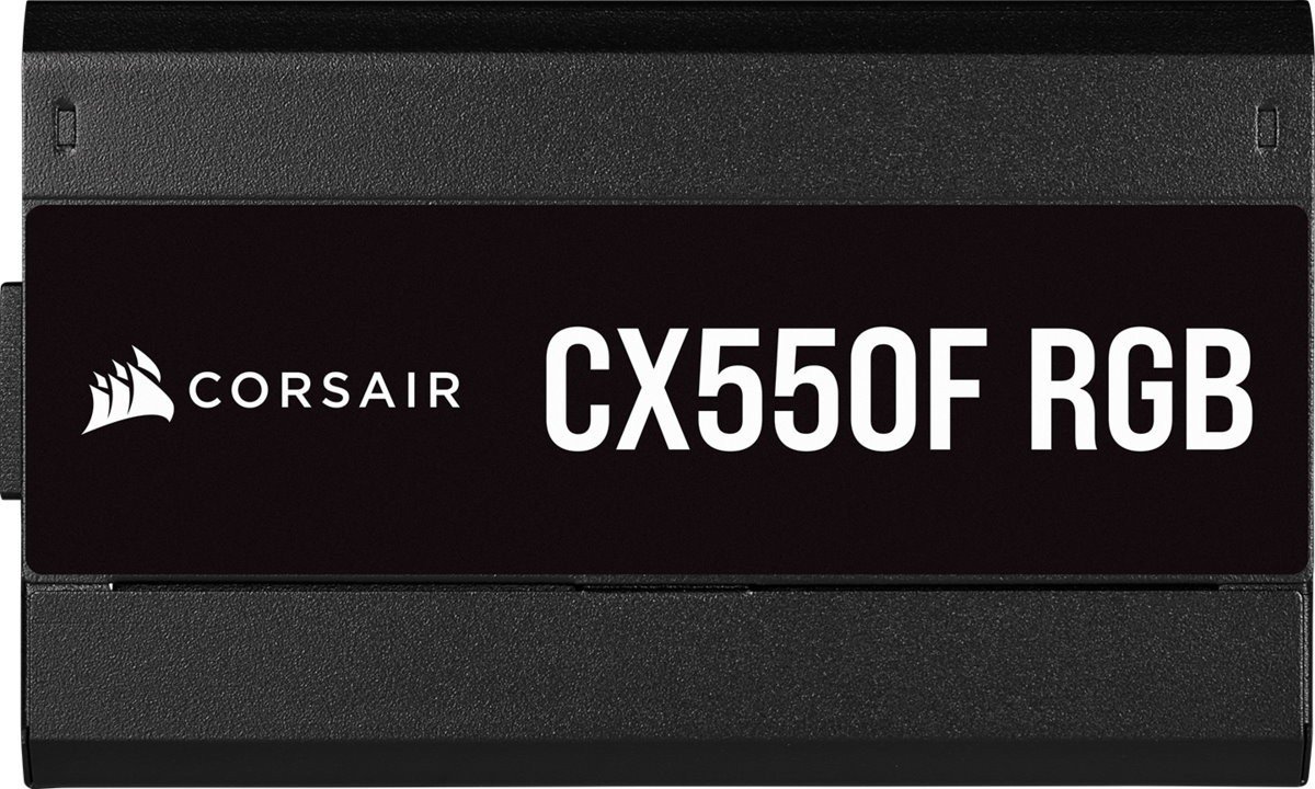 Блок живлення CORSAIR CX550F RGB 80 PLUS Bronze Black, фото №5