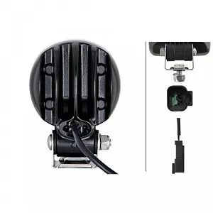 Фара дальнего света HELLA 1F0 996 376-181 левая, правая synthetic.ua - Фото 1