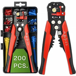 Набор стриппер и кримпер KRUMAD 0.5-6 мм² 200 предметов - Фото 1