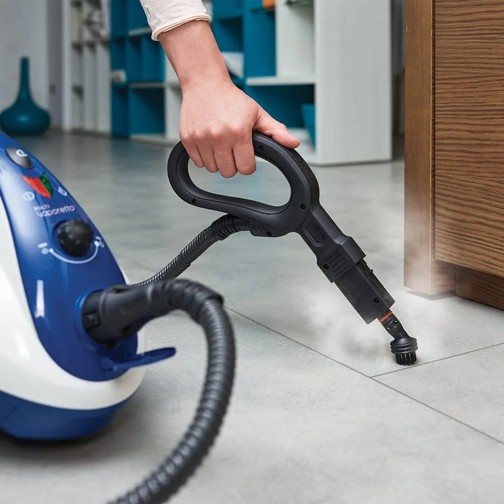 Пароочисник-швабра Polti Vaporetto Smart 40_Mop 1800 Вт 3.5 бар Синій, фото №8