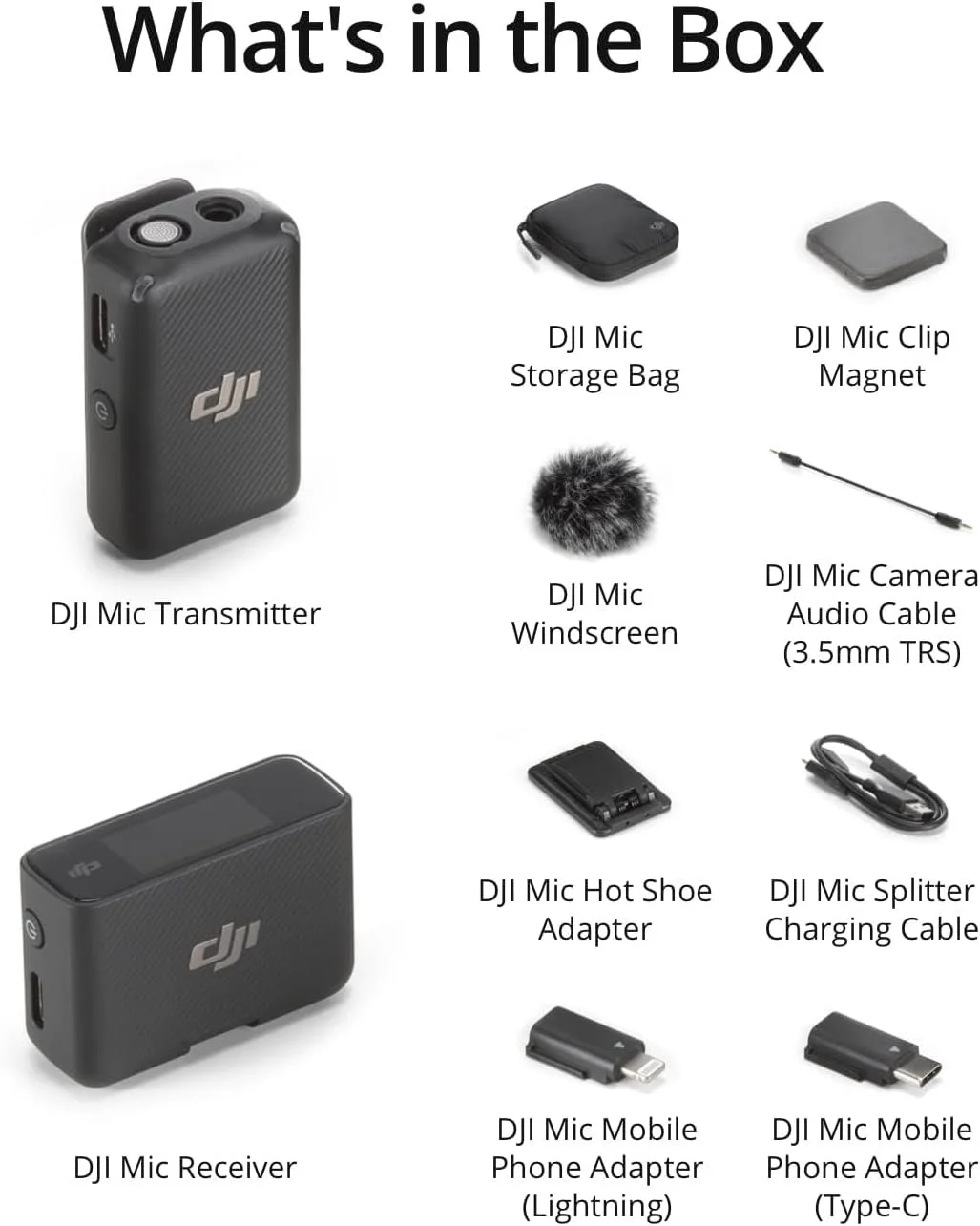 Микрофонная радиосистема DJI Mic Basic 1TX+1RX, фото №2 Микрофонная радиосистема DJI Mic Basic 1TX+1RX, фото №2