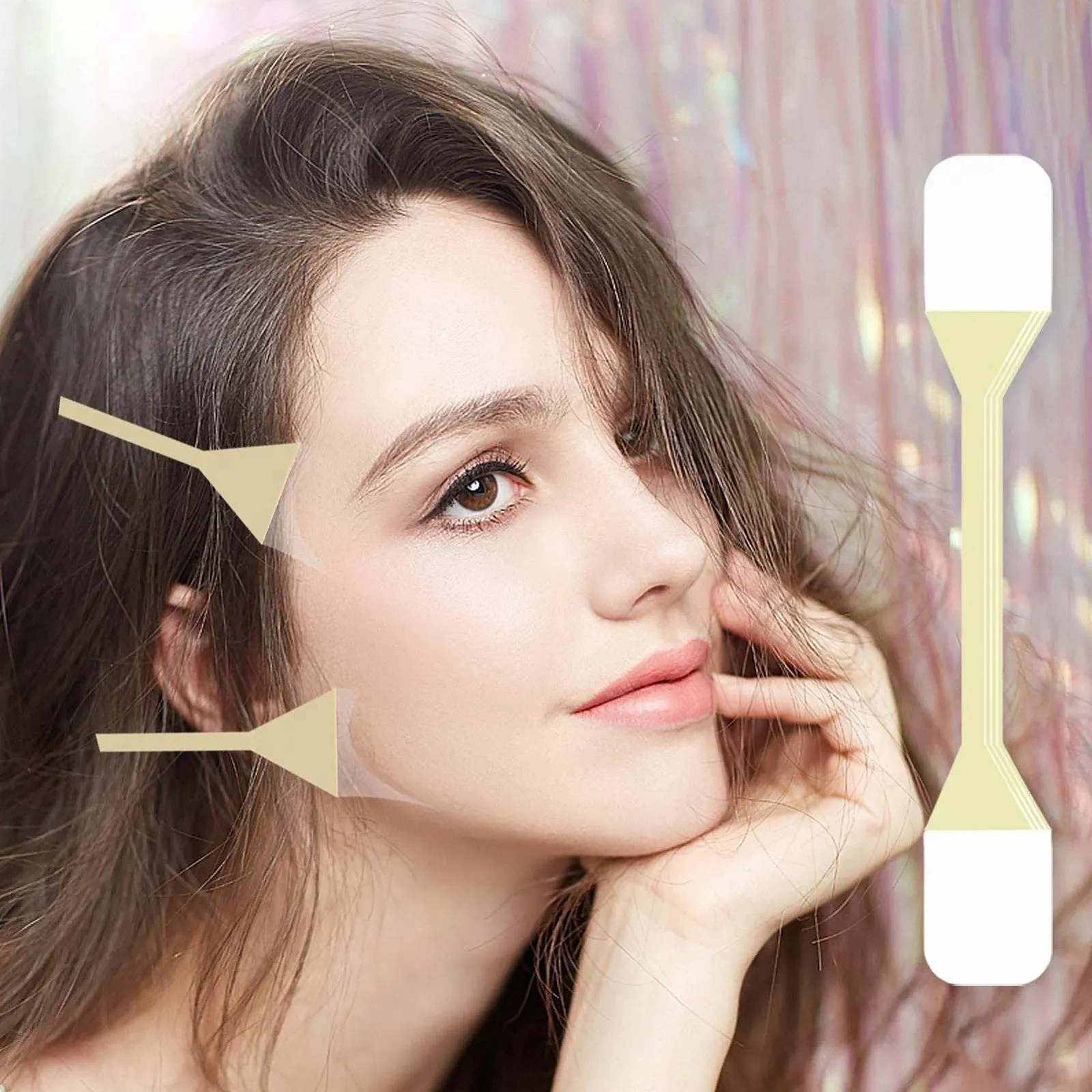 Стрічка для підтяжки обличчя Yeeda, невидима, фото №3