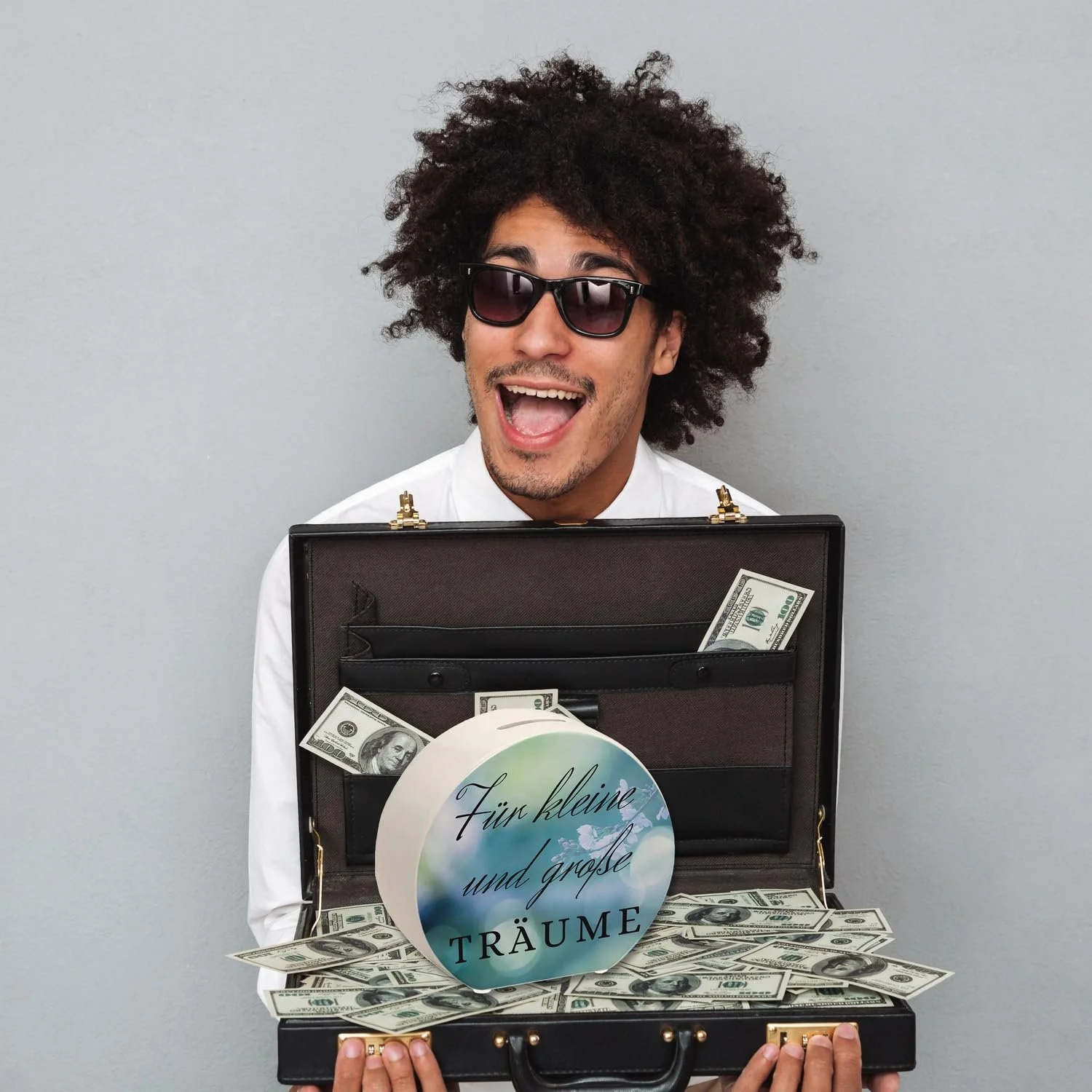 Скарбничка Traumerfüller "Für kleine und große Träume" керамічна, фото №5