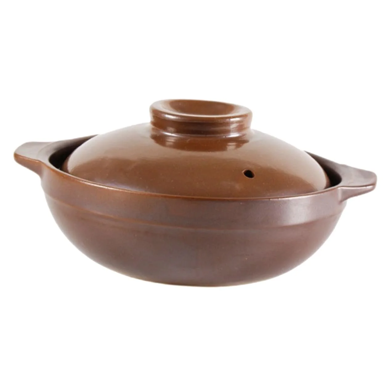 Кастрюля для тушения VALICLUD керамическая с двумя ручками термостойкая, фото №1