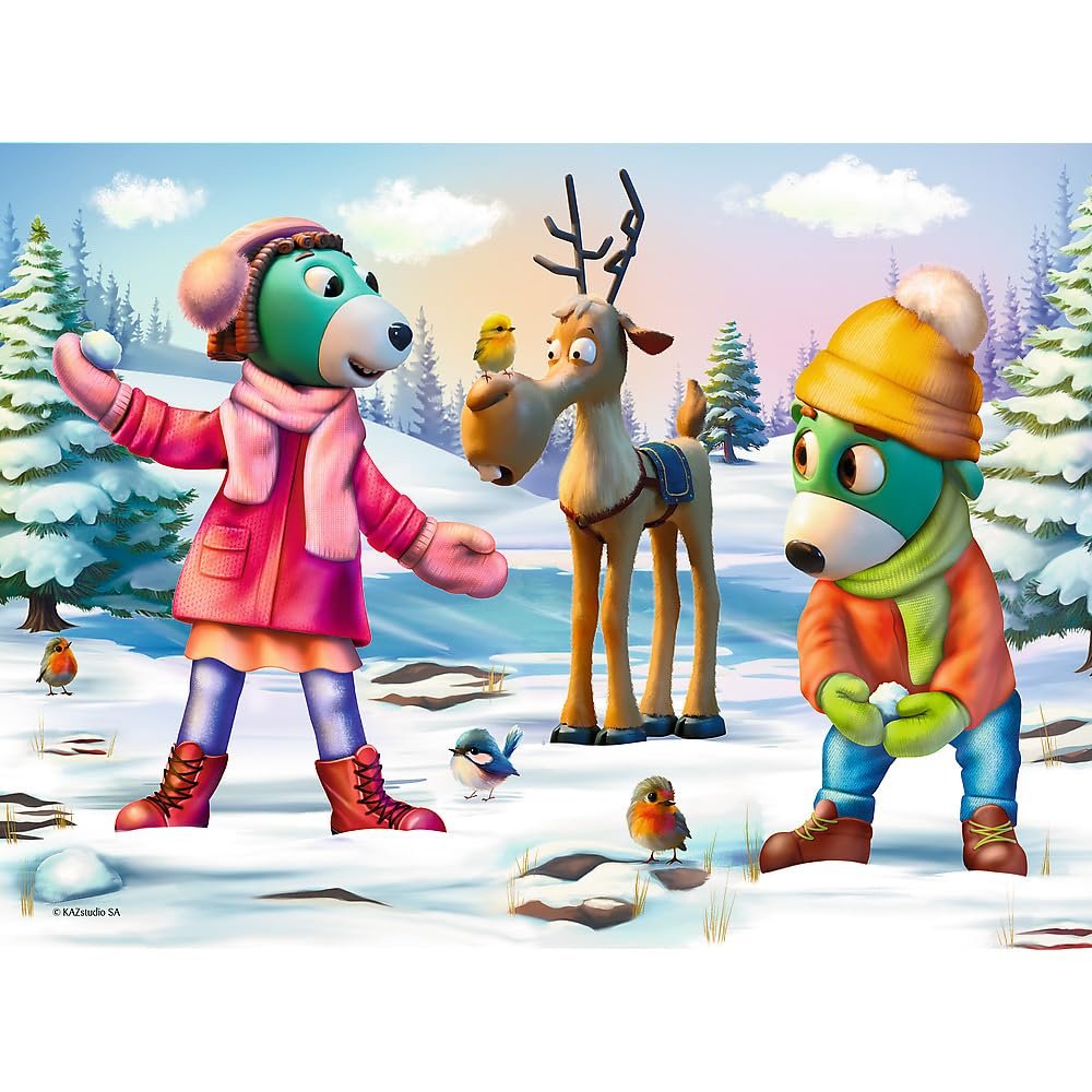 Пазл Trefl 18313 The Treflik Family Christmas Time of the Trefliks 30 елементів, фото №2