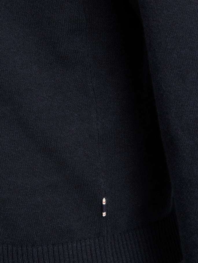 Пуловер JJEBASIC KNIT CREW NECK PS 12144038-Navy Blazer Jack&Jones PLUS Темно-синій XXL, фото №3