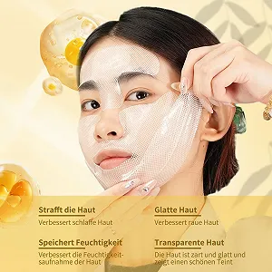 Маска Retinol Deep Collagen, Маска для підвищення рівня колагену, Маска для видалення подвійного підборіддя synthetic.ua - Фото 1