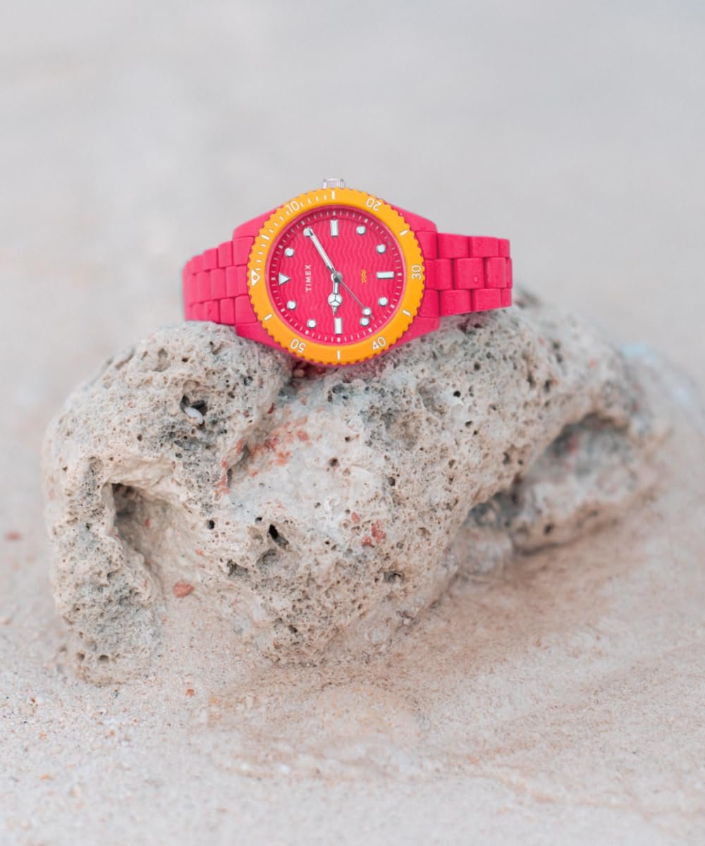 Часы Timex TW2Y04600 Розовый Браслет, фото №6 Часы Timex TW2Y04600 Розовый Браслет, фото №6