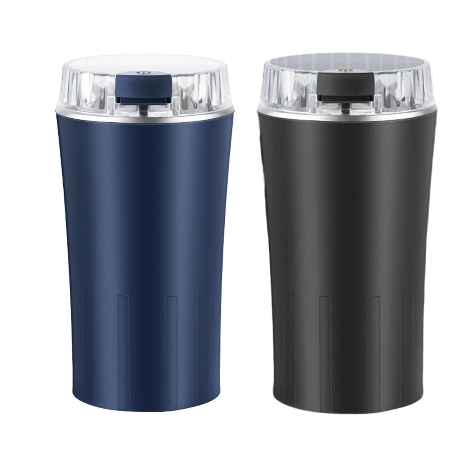 Измельчитель Компактный 250 мл для кофе, лекарств и специй с прозрачной крышкой и щеткой для чистки. Простая с нержавеющим сверлом, фото №9