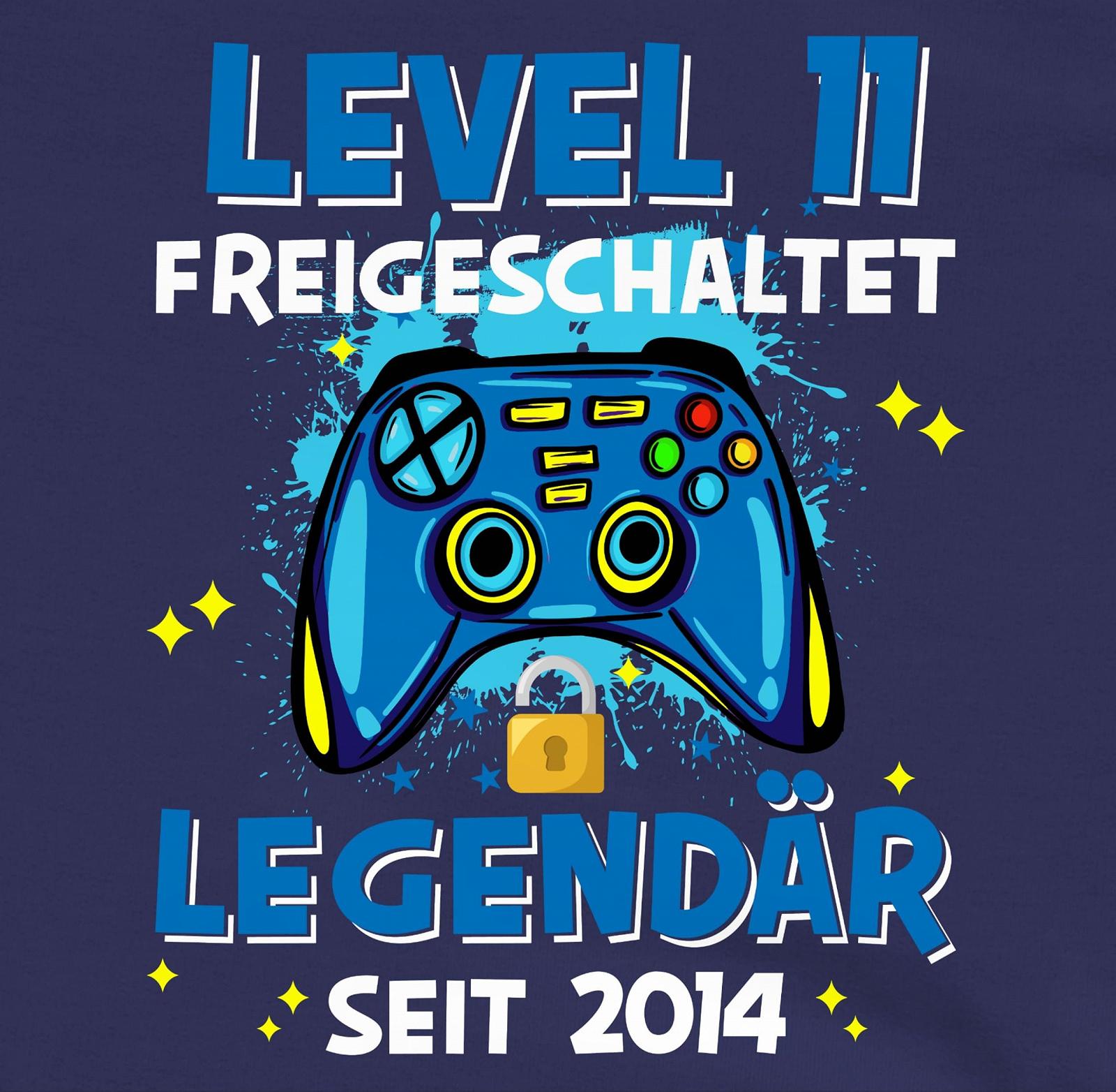 Джемпер Shirtracer 11th Birthday - Level 11 Unlocked Legendary Since 2014, фото №2