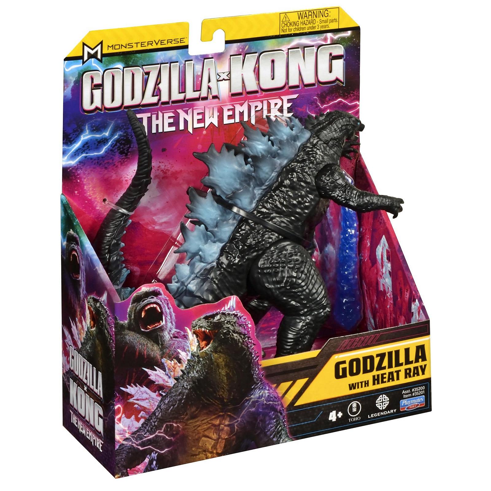 Фігурка Godzilla X Kong Monsterverse Basic Series Годзілла 15,2 см з тепловим променем, фото №4