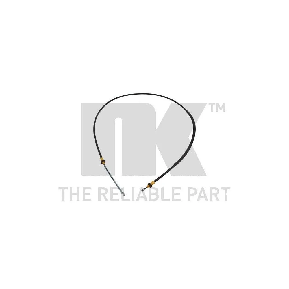 Трос стоянкового гальма NK 9039127 для LADA RENAULT DACIA лівий правий, фото №1