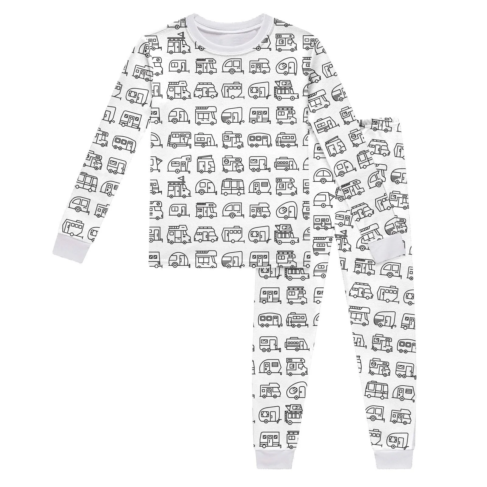 Піжама Vhersily для розмальовування, дитяча, різдвяна, фото №1 Піжама Vhersily для розмальовування, дитяча, різдвяна, фото №1