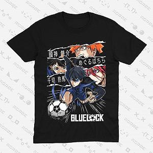 Футболка Аниме Синяя тюрьма Блю лок Blue Lock TH107 XL - Фото 1