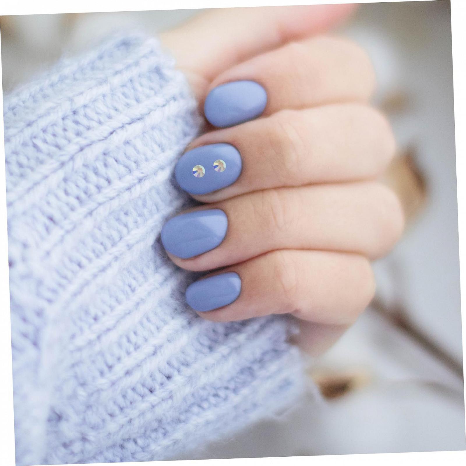 Подвески для ногтей Healvian Набор Плоские Прочный металл Подходящий размер Домашние стразы для дизайна ногтей Маникюр и рукоделие, фото №5