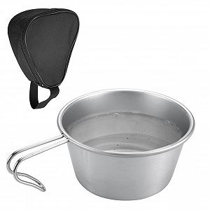 Миска для кемпинга A/R Outdoor с ручкой, складная, портативная для кемпинга, посуда для пикника на открытом воздухе - Фото 1