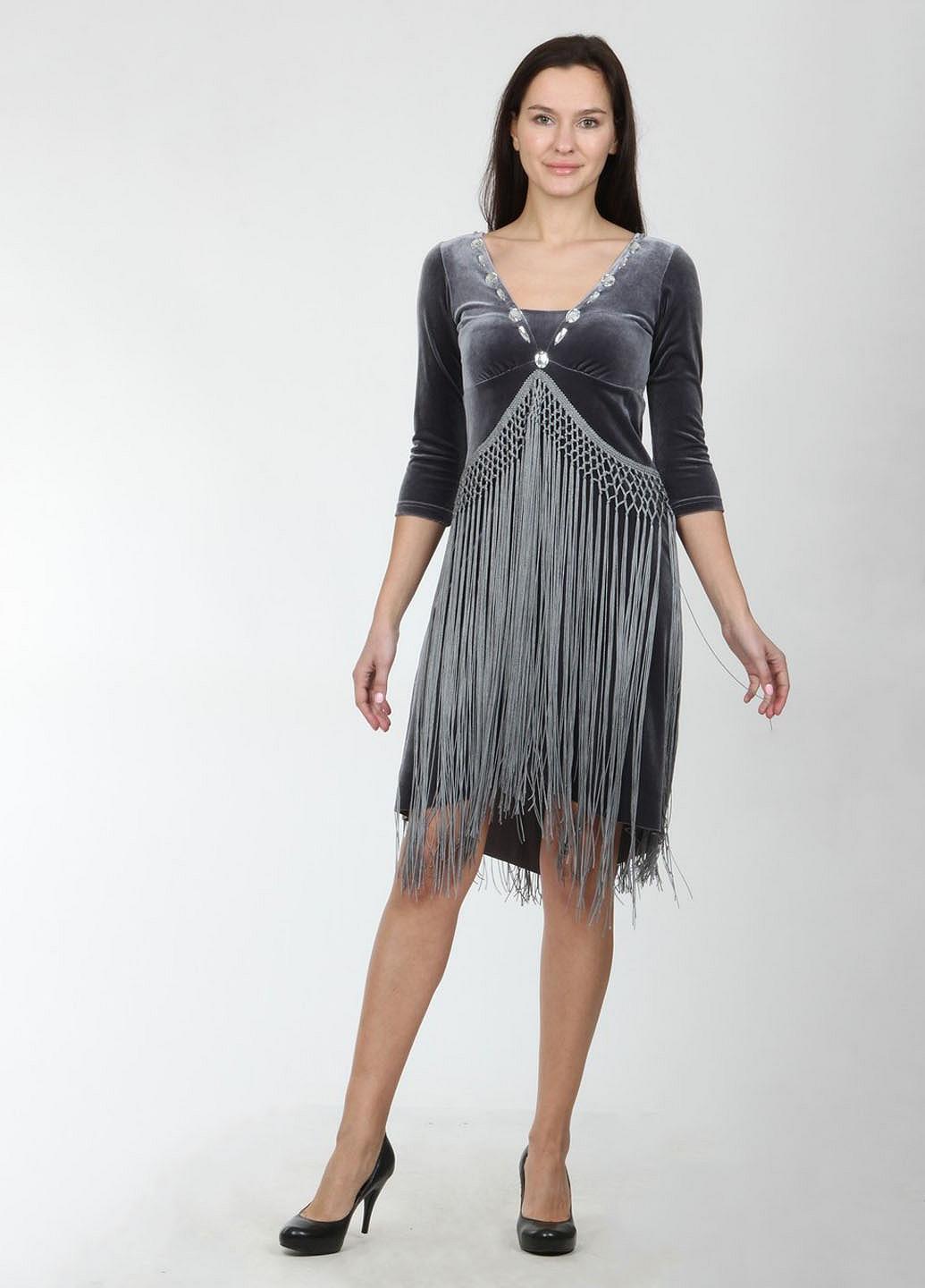 Платье MTP M 44 Серый (HR-762210-Gray), фото №3