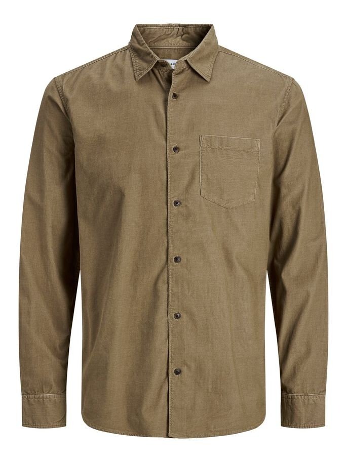Рубашка Jack&Jones JJKENDRICK LS 12174067 Светло-коричневый S, фото №1