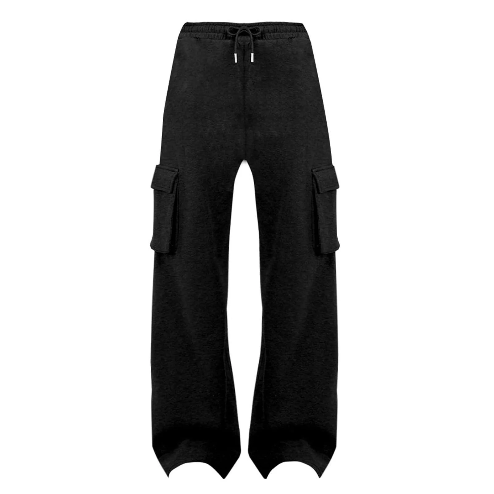 Женские штаны Cotton Stretch Однотонные Повседневные, фото №4