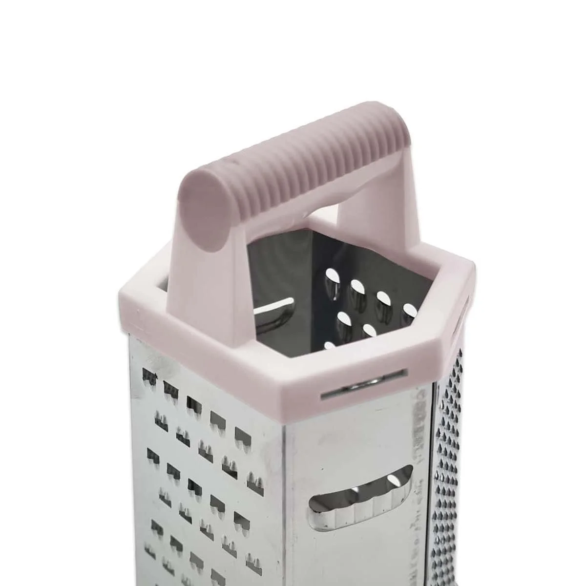 Тертка Six Sided Металева багатофункціональна 19 см Рожевий, фото №5