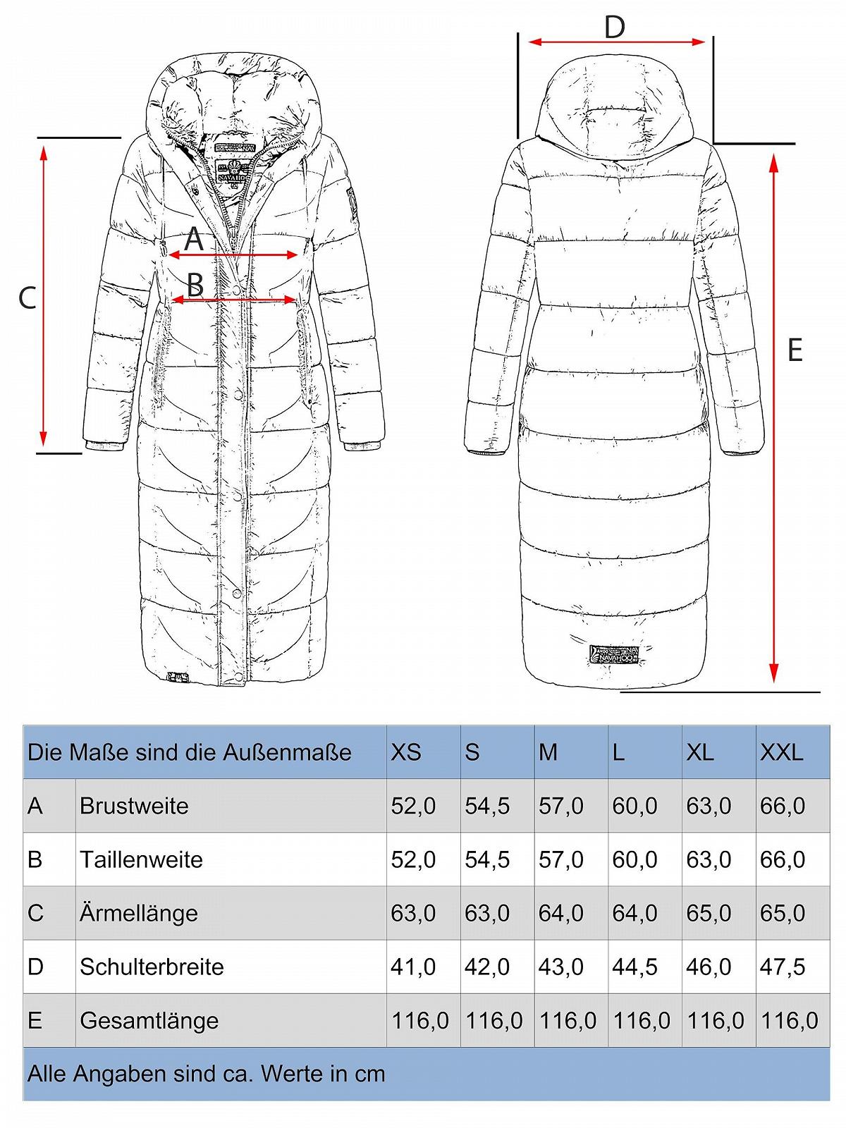 Женское зимнее пальто Navahoo Теплое стеганое пальто Очень длинное с капюшоном, фото №6