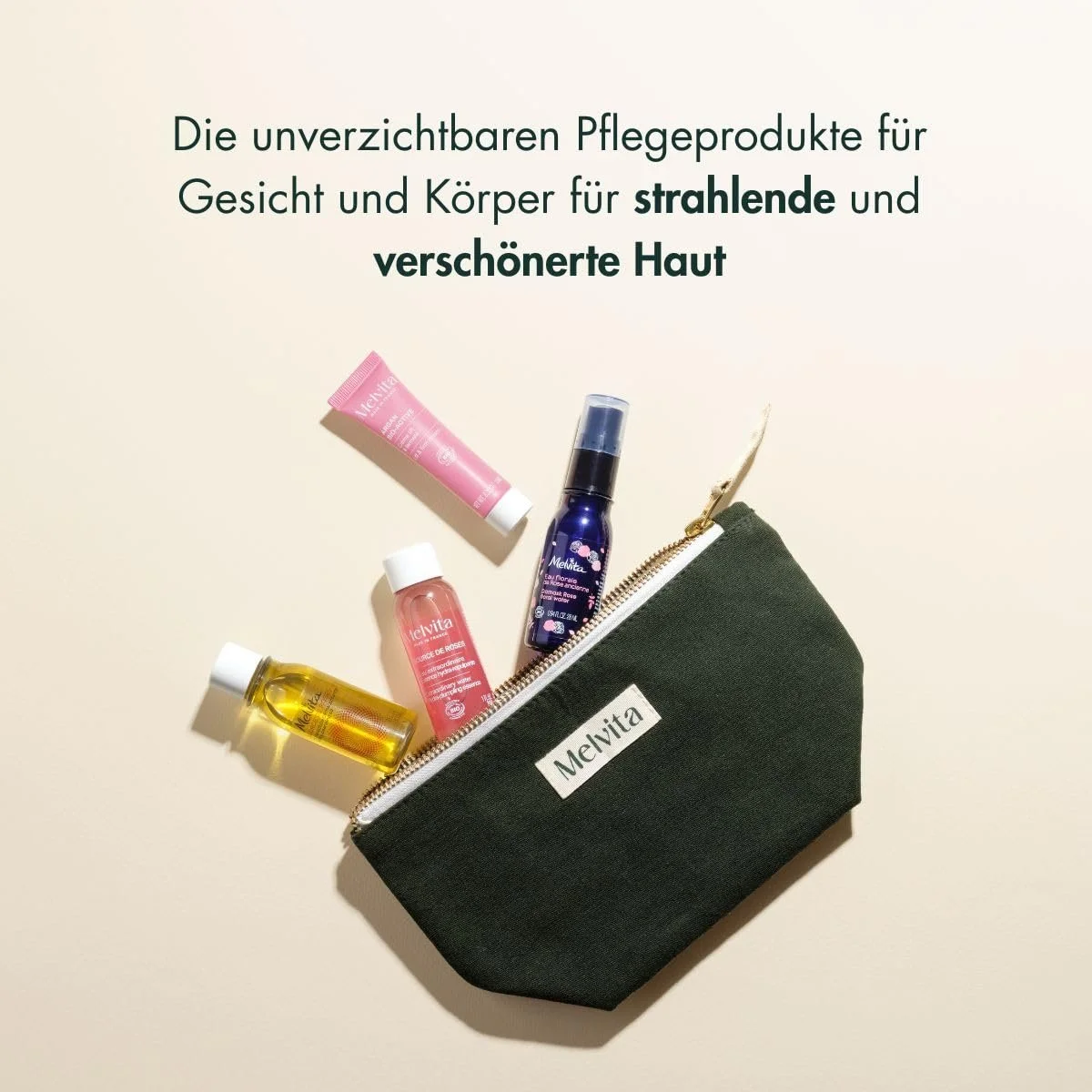 Набір для подорожей для догляду за обличчям Melvita - Очищення, тонізування, зволоження для всіх типів шкіри, фото №2