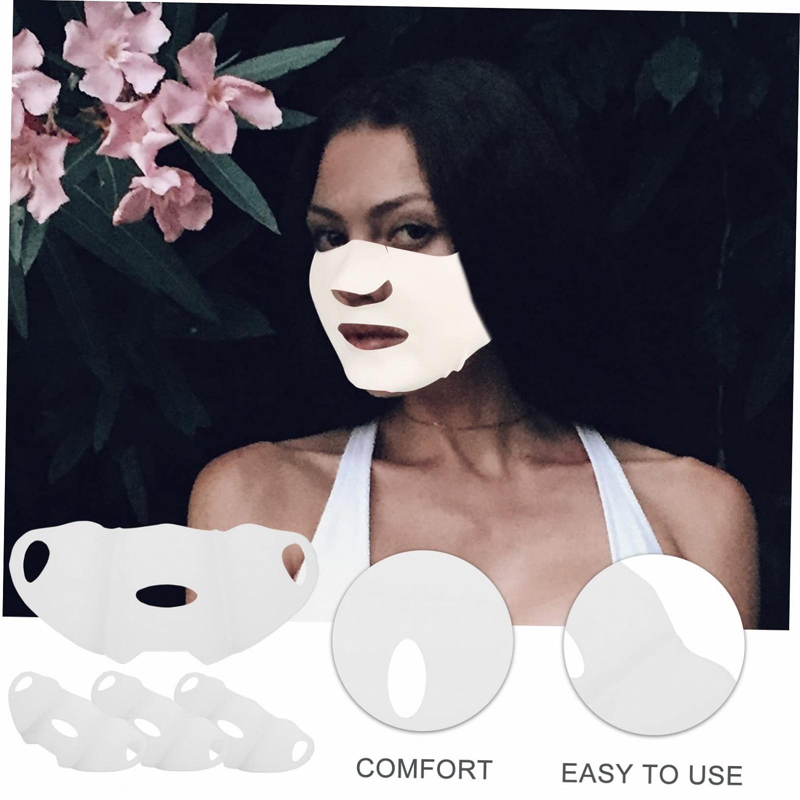 Маска для лица Beaupretty эластичная гелевая, 4 шт, фото №7