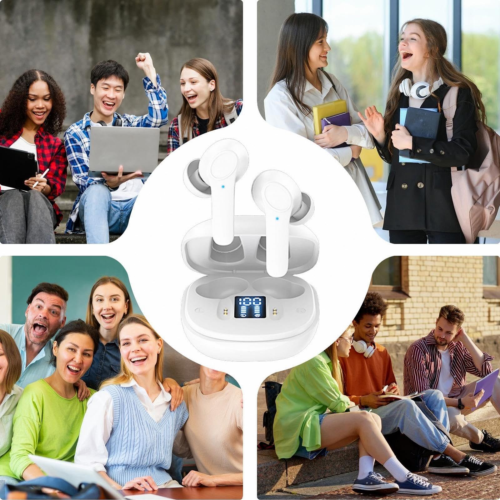 Наушники для перевода речи, интеллектуальные наушники для перевода речи Беспроводные наушники для интеллектуального перевода, многоязычные, для обучения во время путешествий, фото №6 Наушники для перевода речи, интеллектуальные наушники для перевода речи Беспроводные наушники для интеллектуального перевода, многоязычные, для обучения во время путешествий, фото №6