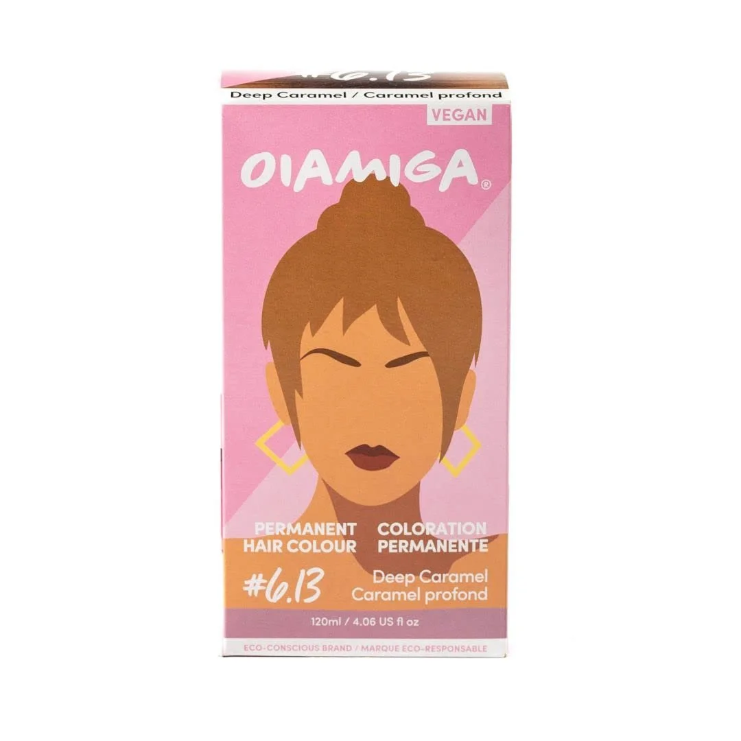 Фарба для волосся Oiamiga Deep Caramel, стійка, 120 мл, фото №1
