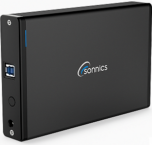 Внешний накопитель Sonnics 2TB Grey - Фото 1