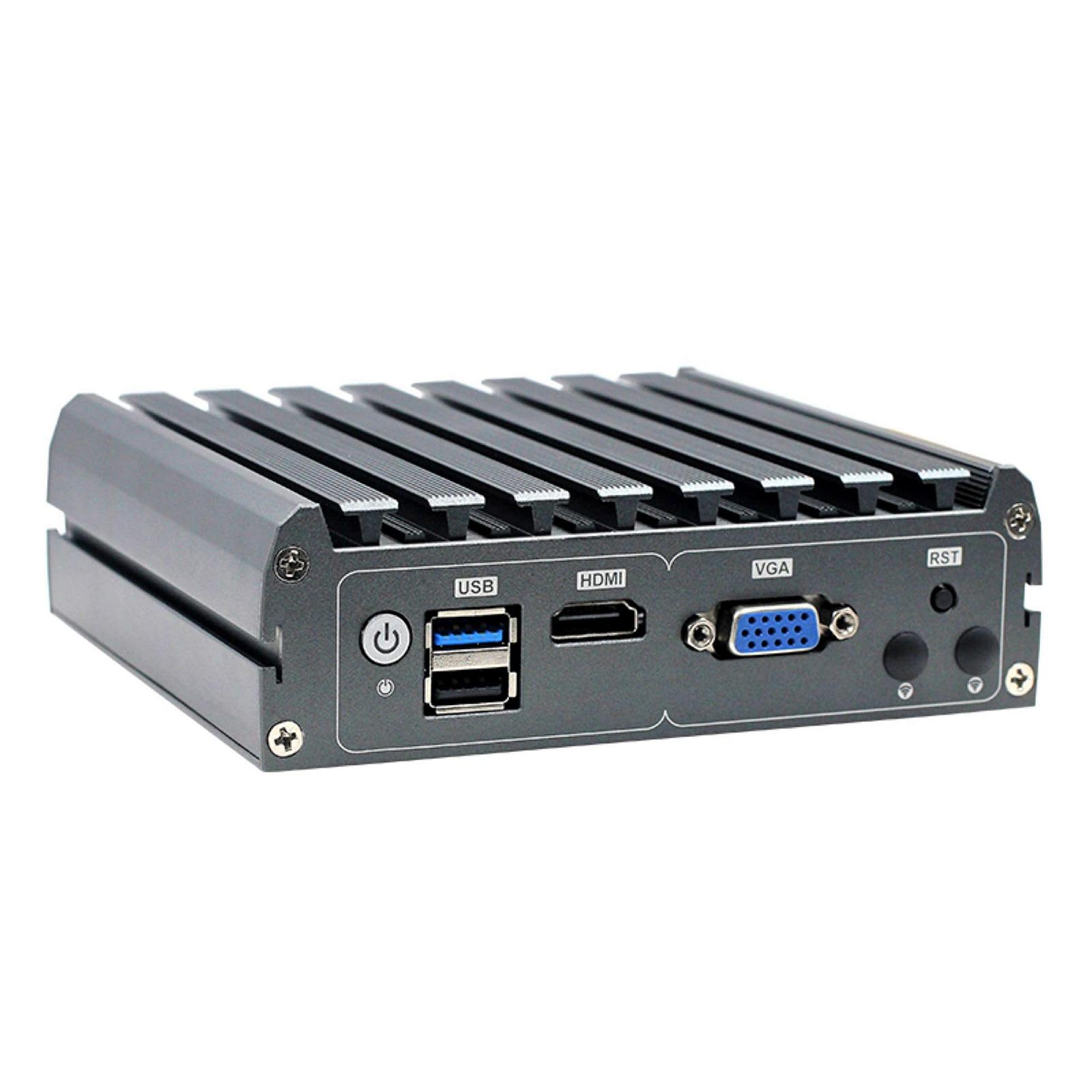 Мікро-ПК Celeron J4125 Quad Core Firewall, Mini PC, Nano PC, ПК-маршрутизатор 4G RAM 64G SSD 4 RJ45 2.5GBE AES-NI Pfsense OPNsense, фото №5