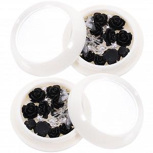 Подвески для ногтей POPETPOP 2 набора Женские DIY для искусственных хлопьев блестки для ногтей бабочки смола разные украшения Miss - Фото 1