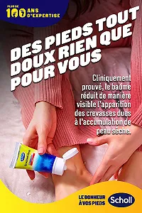 Крем для ног Scholl 24 Hour для потрескавшихся пяток 60 мл synthetic.ua - Фото 1