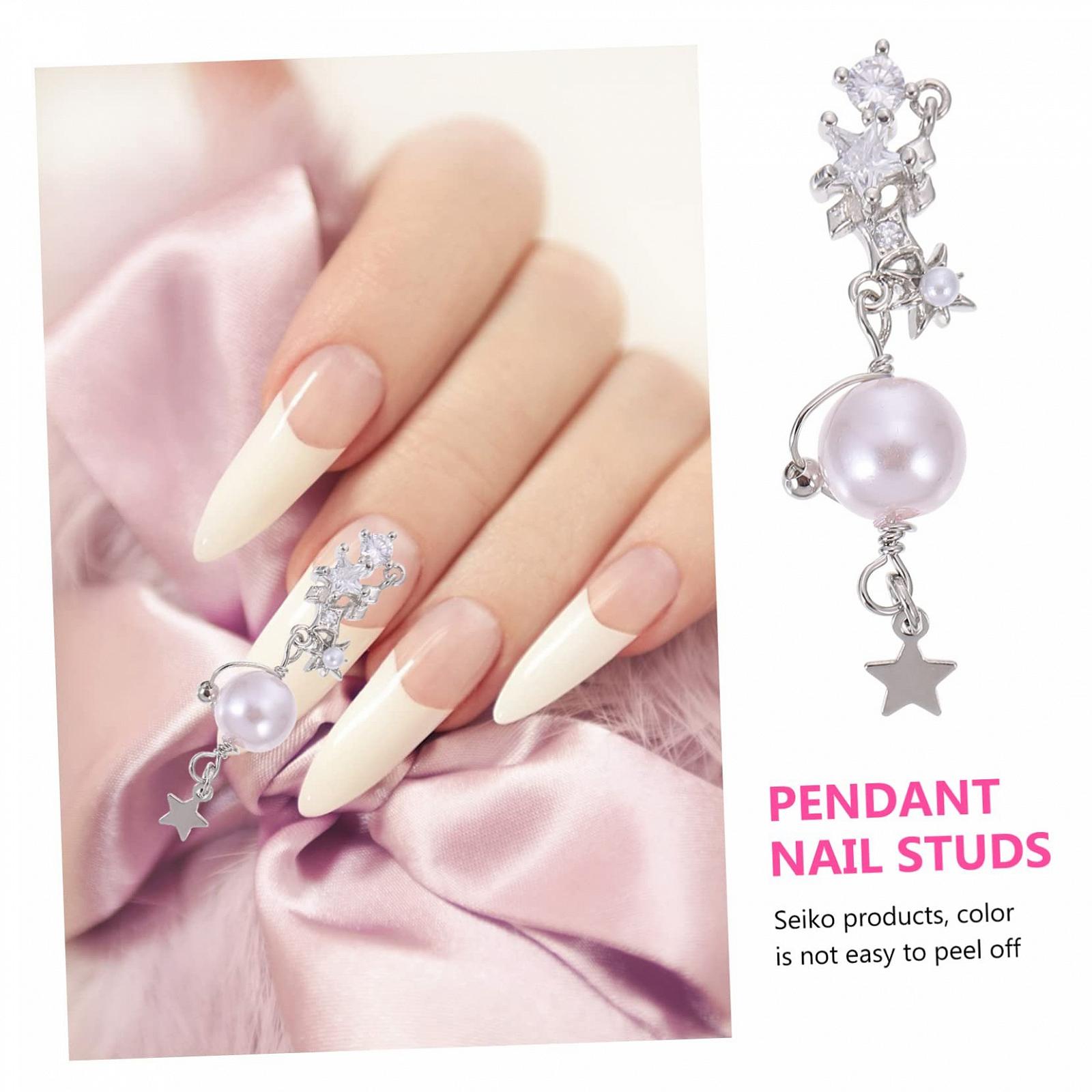 Аксессуары для ногтей FRCOLOR 2 шт Цепочки с жемчугом и золотыми стразами для маникюра, украшения для ногтей, металлические цепочки, фото №9 Аксессуары для ногтей FRCOLOR 2 шт Цепочки с жемчугом и золотыми стразами для маникюра, украшения для ногтей, металлические цепочки, фото №9