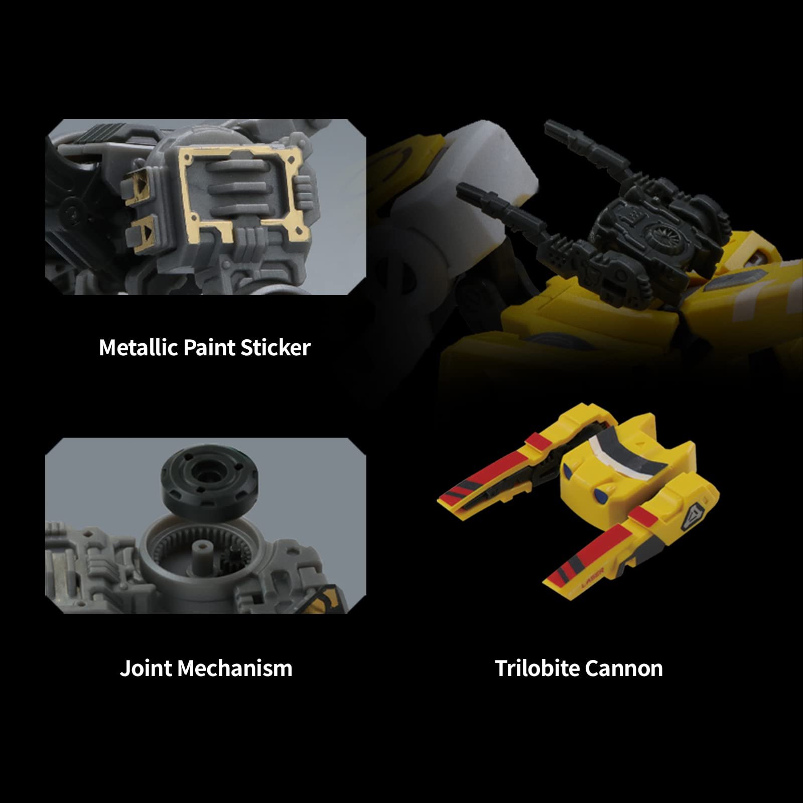 Модель із пластику 52TOYS Beastbox Series DIO, іграшка-трансформер, динозавр, різнокольоровий, фото №4