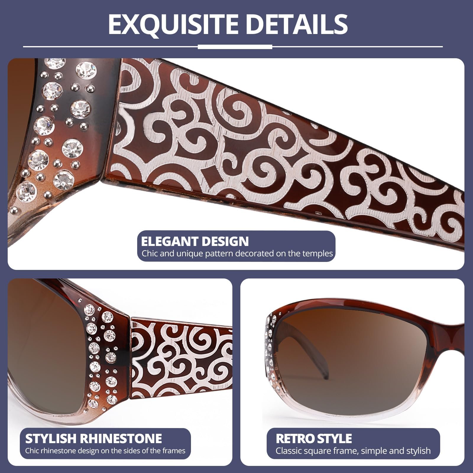 Солнцезащитные очки Поляризованные женские SIPHEW UV400, фото №5