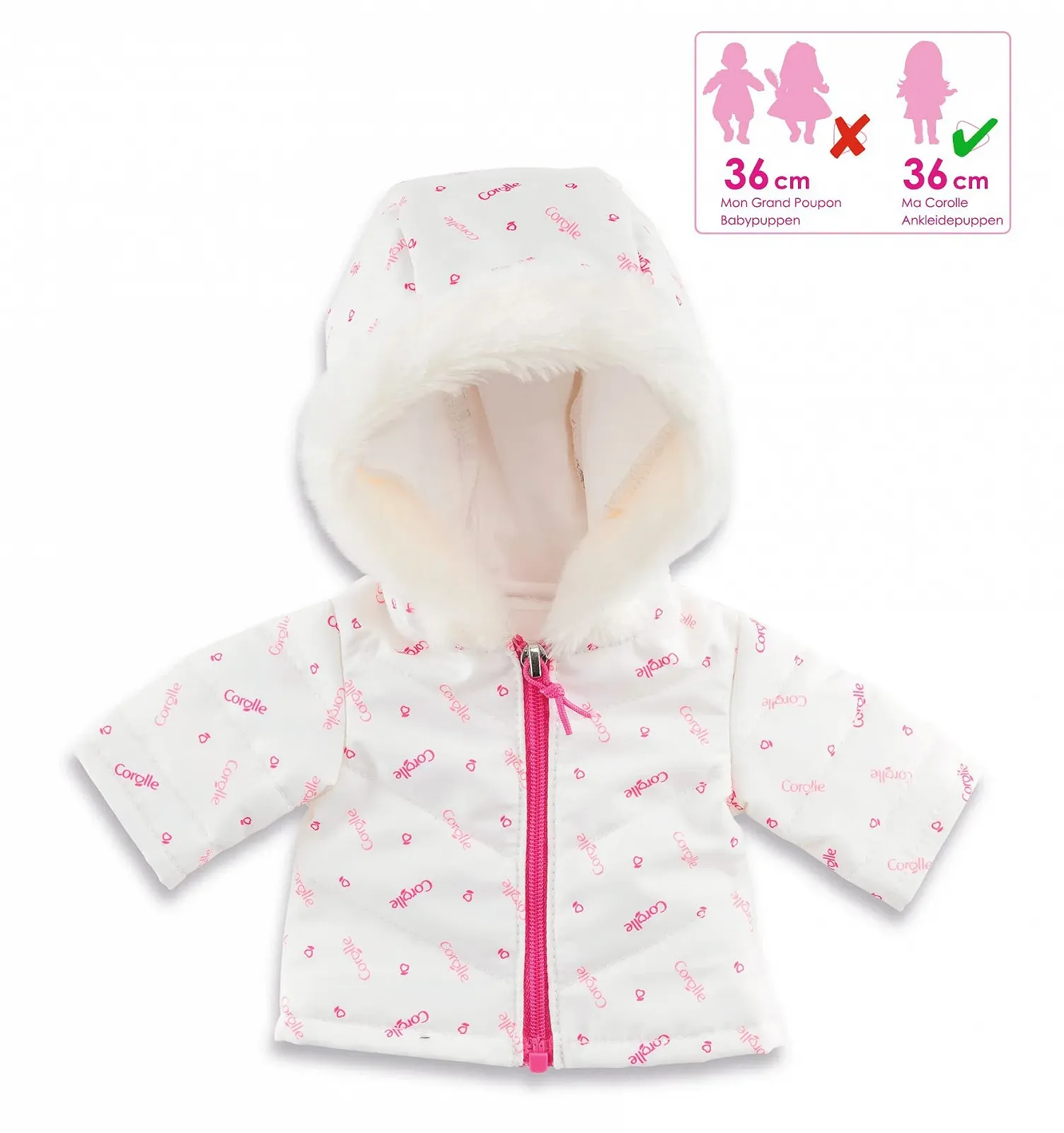Куртка Corolle Ski для всех кукол MaCorolle 36 см от 4 лет, фото №3 Куртка Corolle Ski для всех кукол MaCorolle 36 см от 4 лет, фото №3