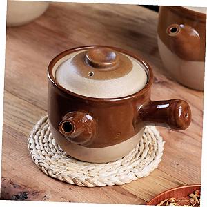 Горщик Toyvian для традиційної китайської медицини керамічний термостійкий з ручкою synthetic.ua - Фото 1