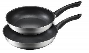 Набор сковород KOPF Alfons (Ø 24 + 28 см) Нержавеющая сталь для индукции с тефлоновым антипригарным покрытием - Фото 1