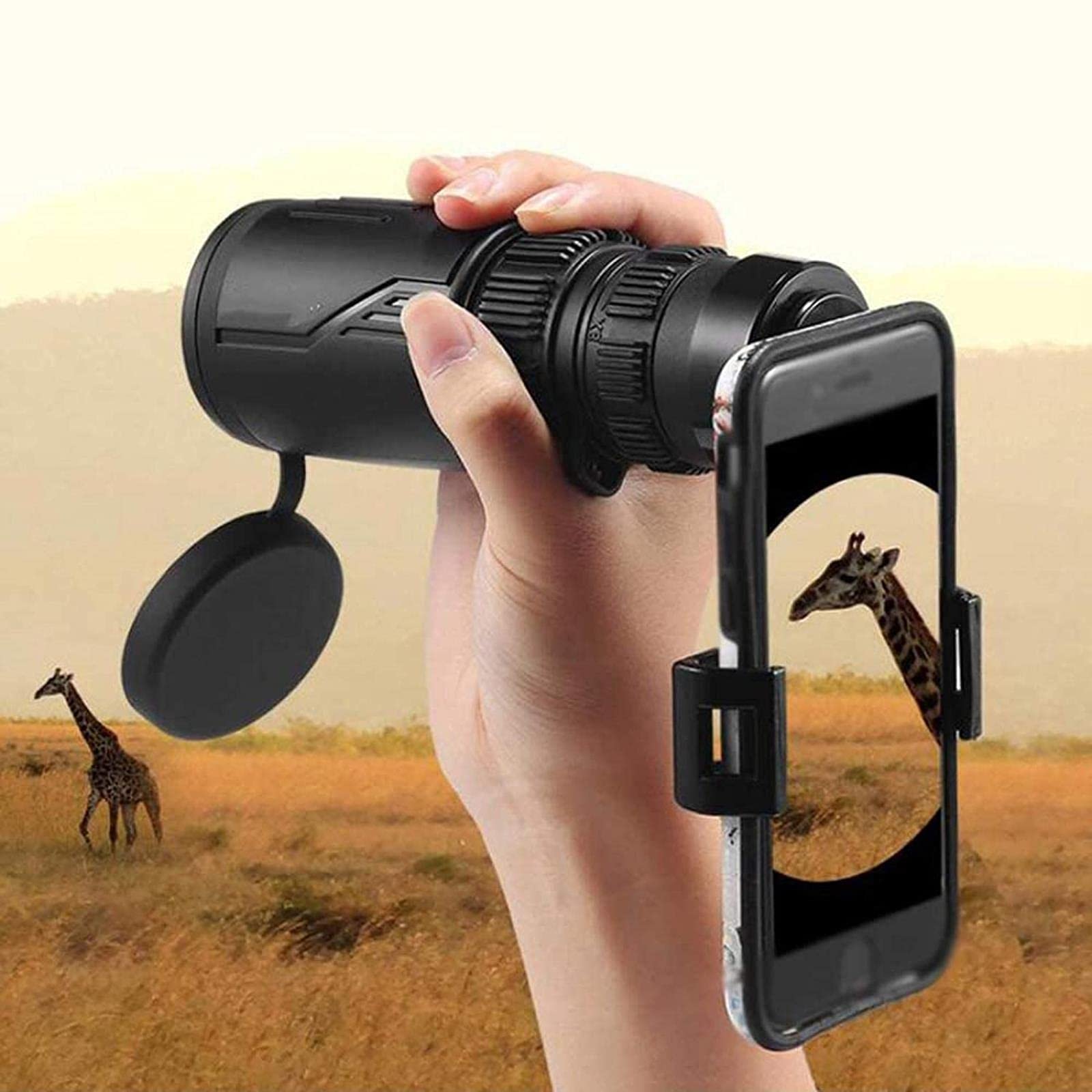 Монокуляр QHYTL 8-24x42 Портативний Зум BAK4 Призма Лінзи, фото №6