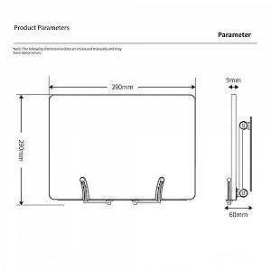 Портативная Подставка для Ноутбука, Многофункциональный Держатель для Книг, Складная Подставка для Планшета Подставка для Ноутбука synthetic.ua - Фото 1