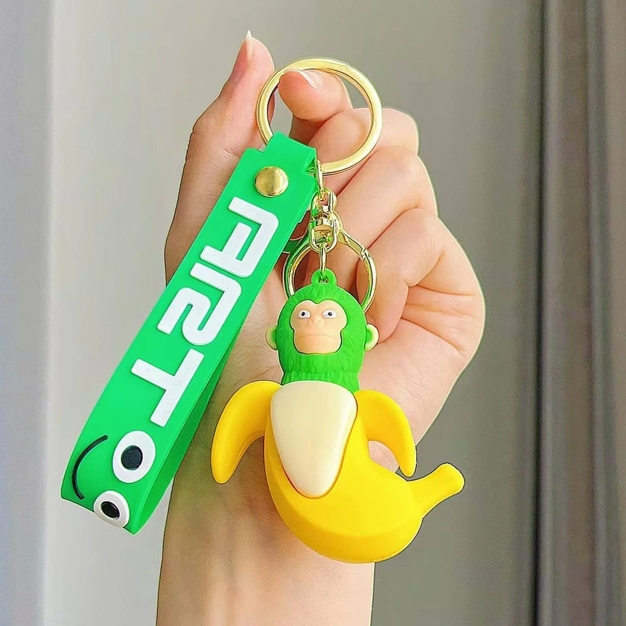 Брелок Chimpanzini Bananini, іграшка для ключів, рюкзака, сумки 6 см, фото №2 Брелок Chimpanzini Bananini, іграшка для ключів, рюкзака, сумки 6 см, фото №2