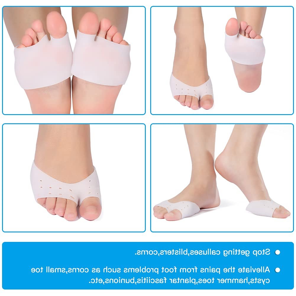 Коректор Hallux Valgus, 2 пари коректорів для бурситу, гелевий, фото №8