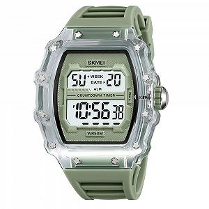Годинник Skmei 2296WTGN White-Green SALE - Фото 1