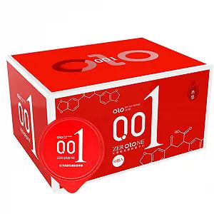 Презервативы OLO 001 10 штук Красный 23799 - Фото 1