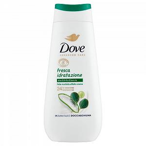 Гель для душу Dove Advanced Care Docciaschiuma Aloe and Birch Sap + Exfoliating Minerals 225 мл Упаковка 12 шт. - Фото 1