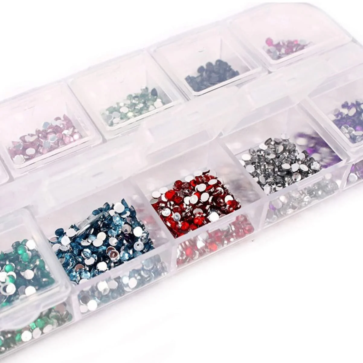 Капли Акриловые Кристаллы для дизайна ногтей Healeved Блестящие Самоцветы для ногтей, фото №8